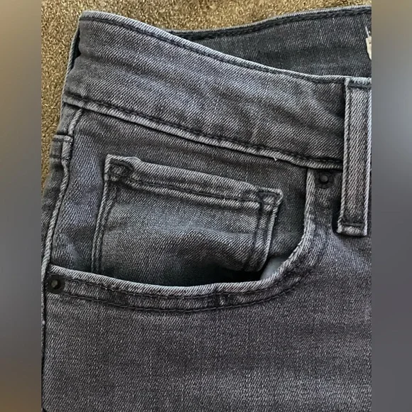 Levi’s 721 High Rise Skinny Jeans Size 27 Stretchy Grey Measures W26 L29 - Picture 5 of 10